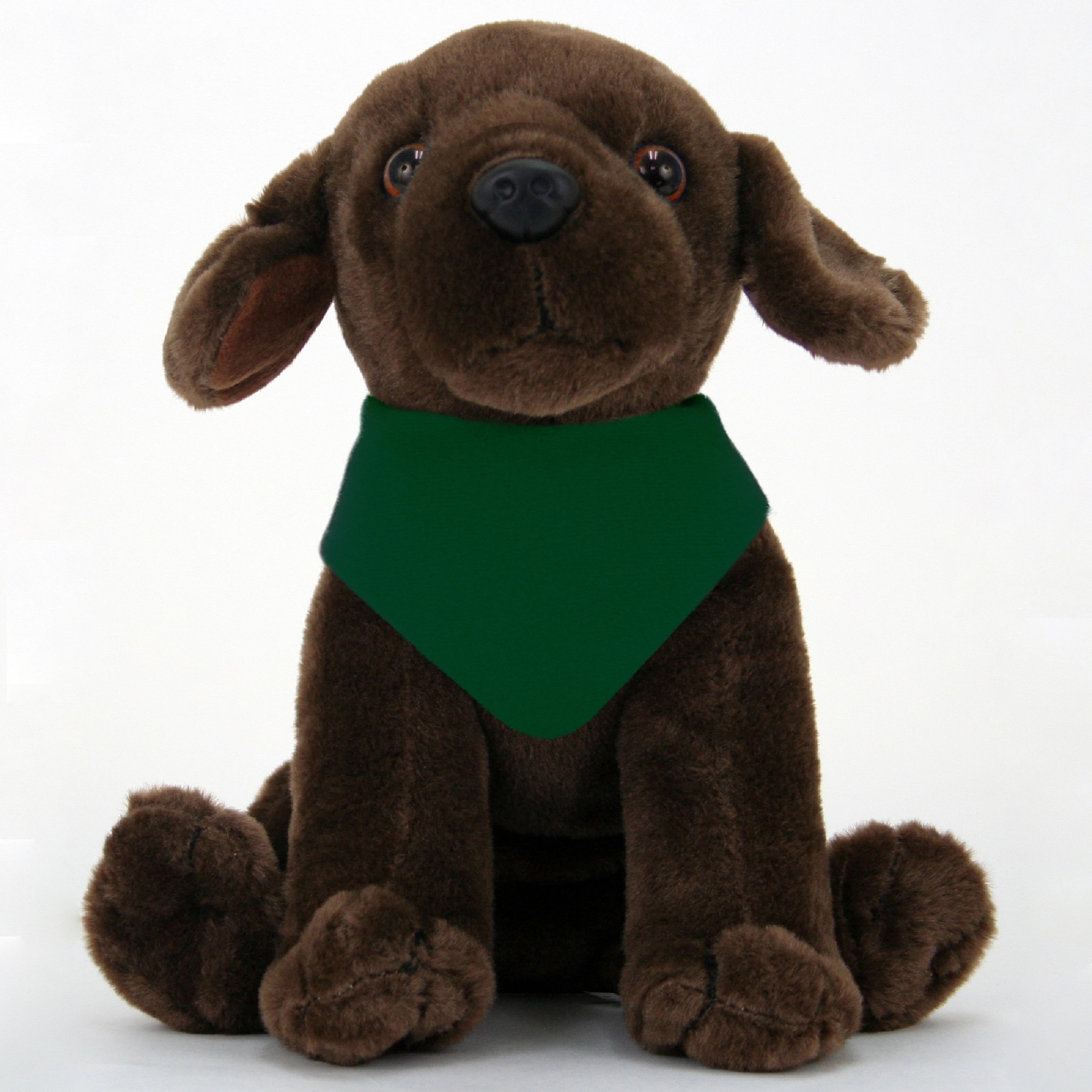 8" Medium Sitting Dog - Brown Lab 1