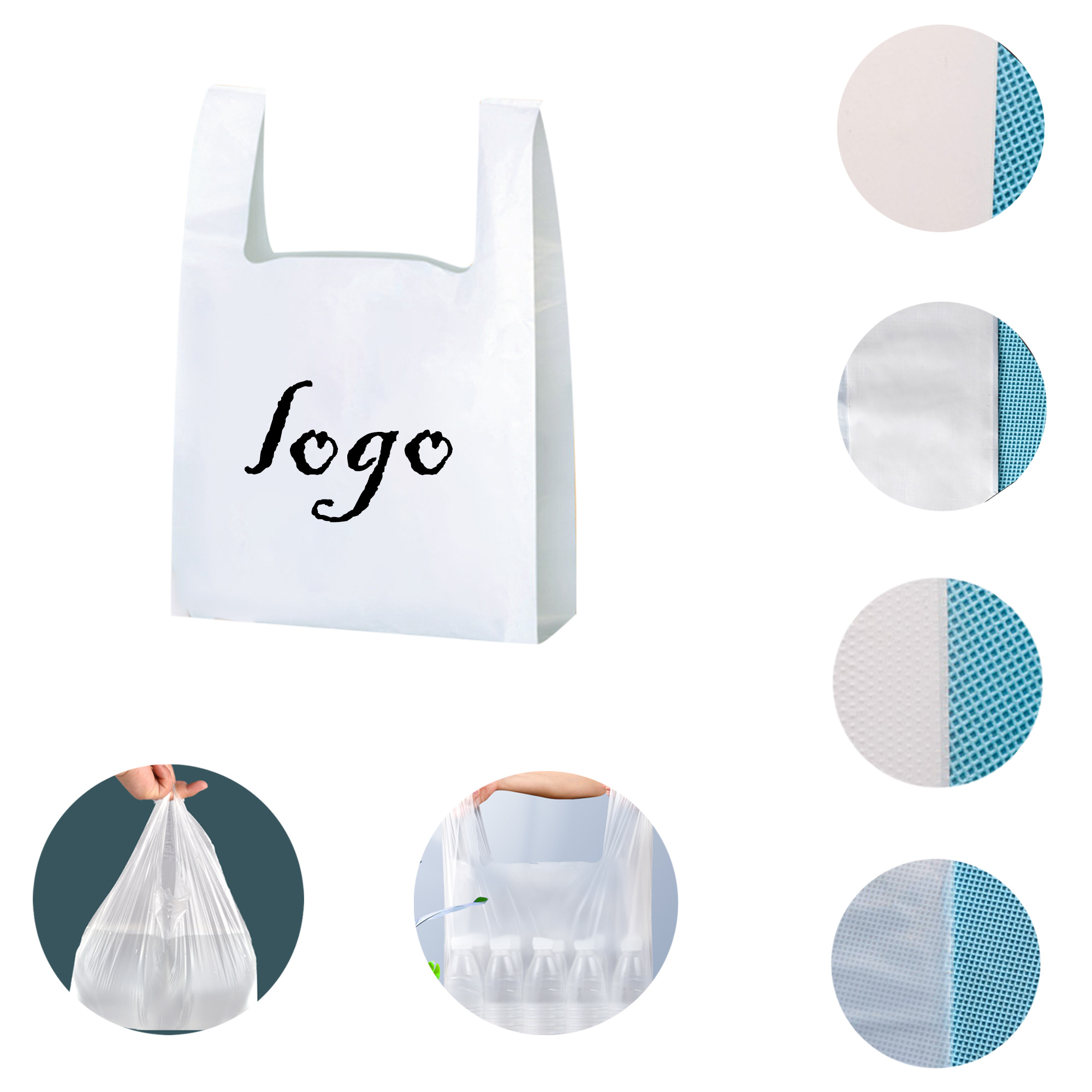 Food Grade 5 Mil Grocery Bags 2