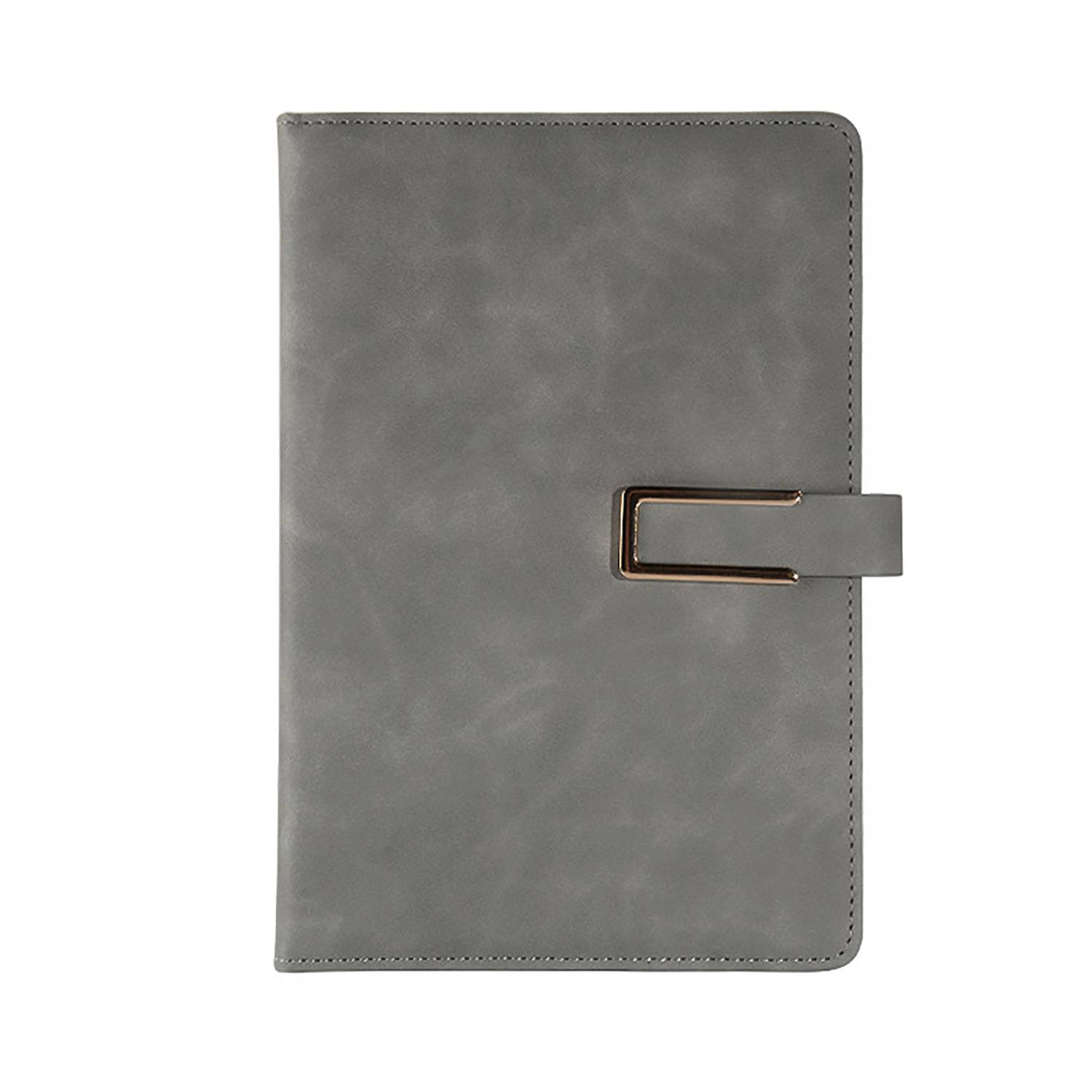 A5 Faux Leather Notebook w/ Magnetic Closure 7