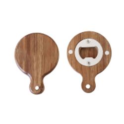 Acacia Wood Magnetic Bottle Opener 5