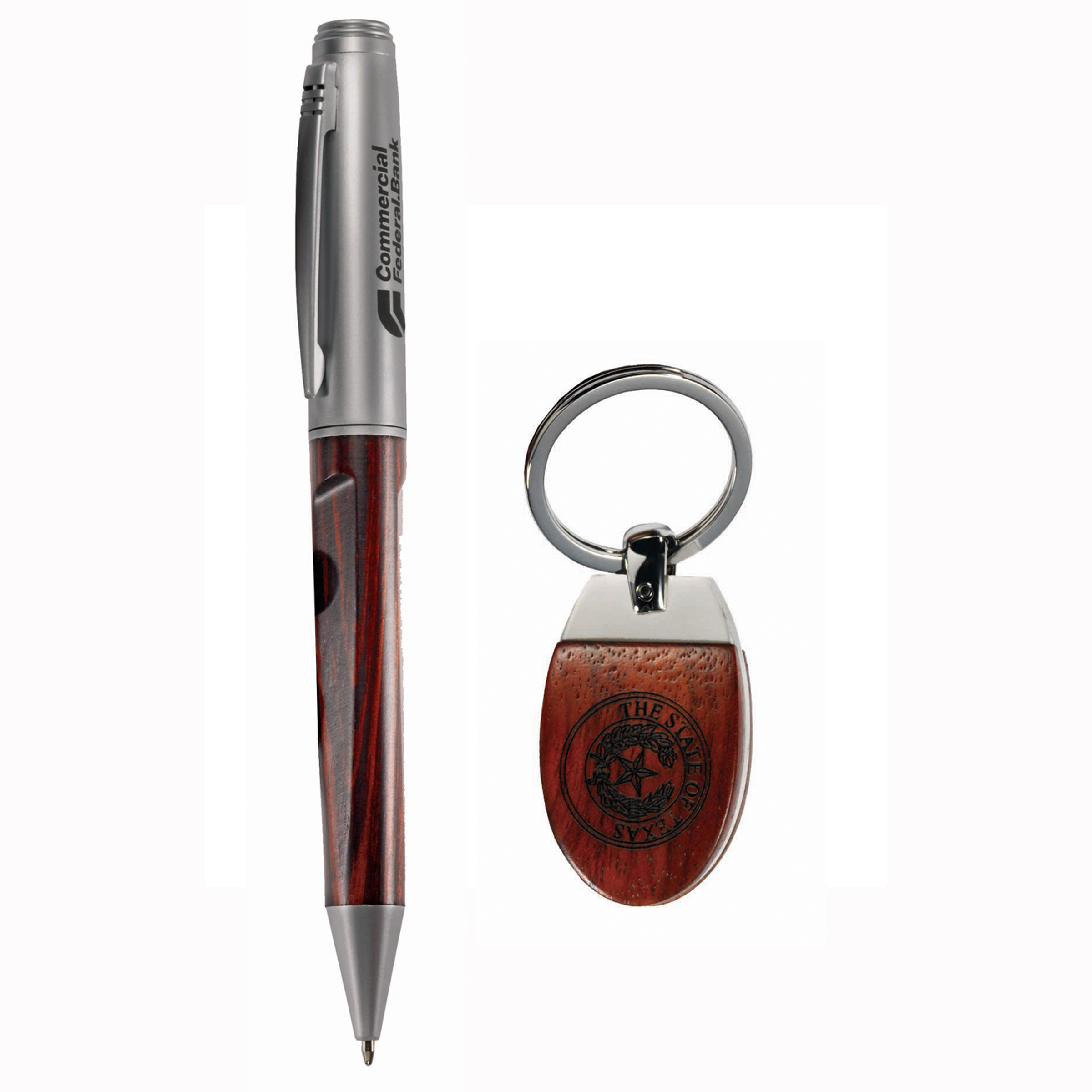 Inglewood Ballpoint Pen & Matching Keychain