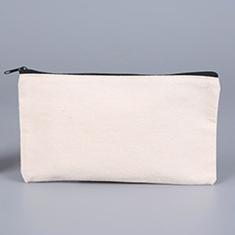 Canvas Zippered Pencil Case 4