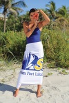Diamond Beach Towel Mid-Weight 17 lb/doz 13