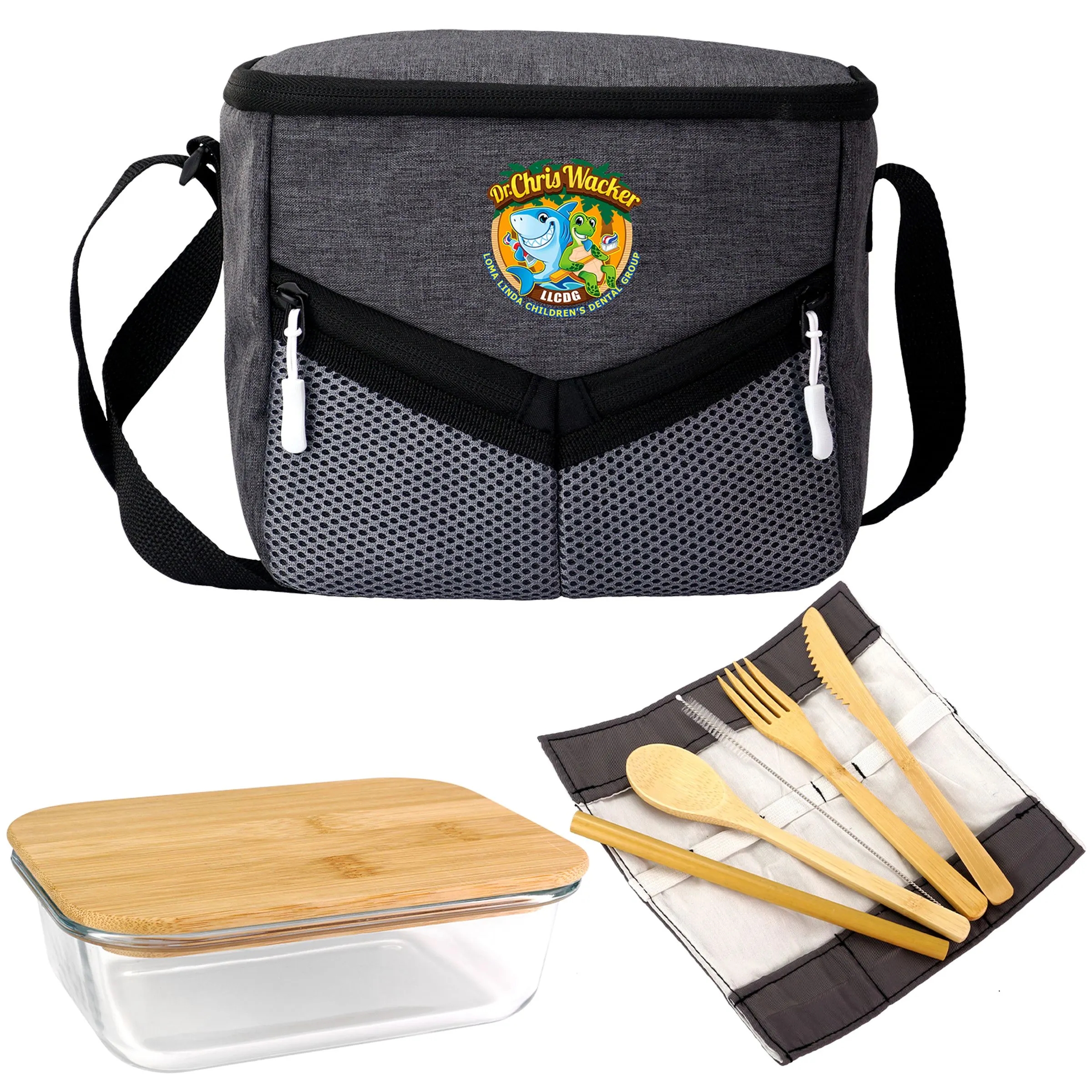Victory Lunch Cooler Bamboo Set 2