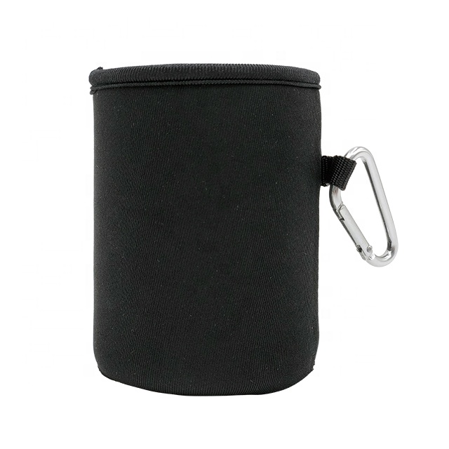 Can Cooler with Carabiner Clip, custom koozie with logo imprint 2