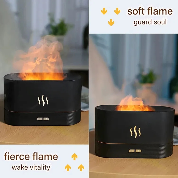Flame Mist Humidifier Aromatherapy Diffuser 4
