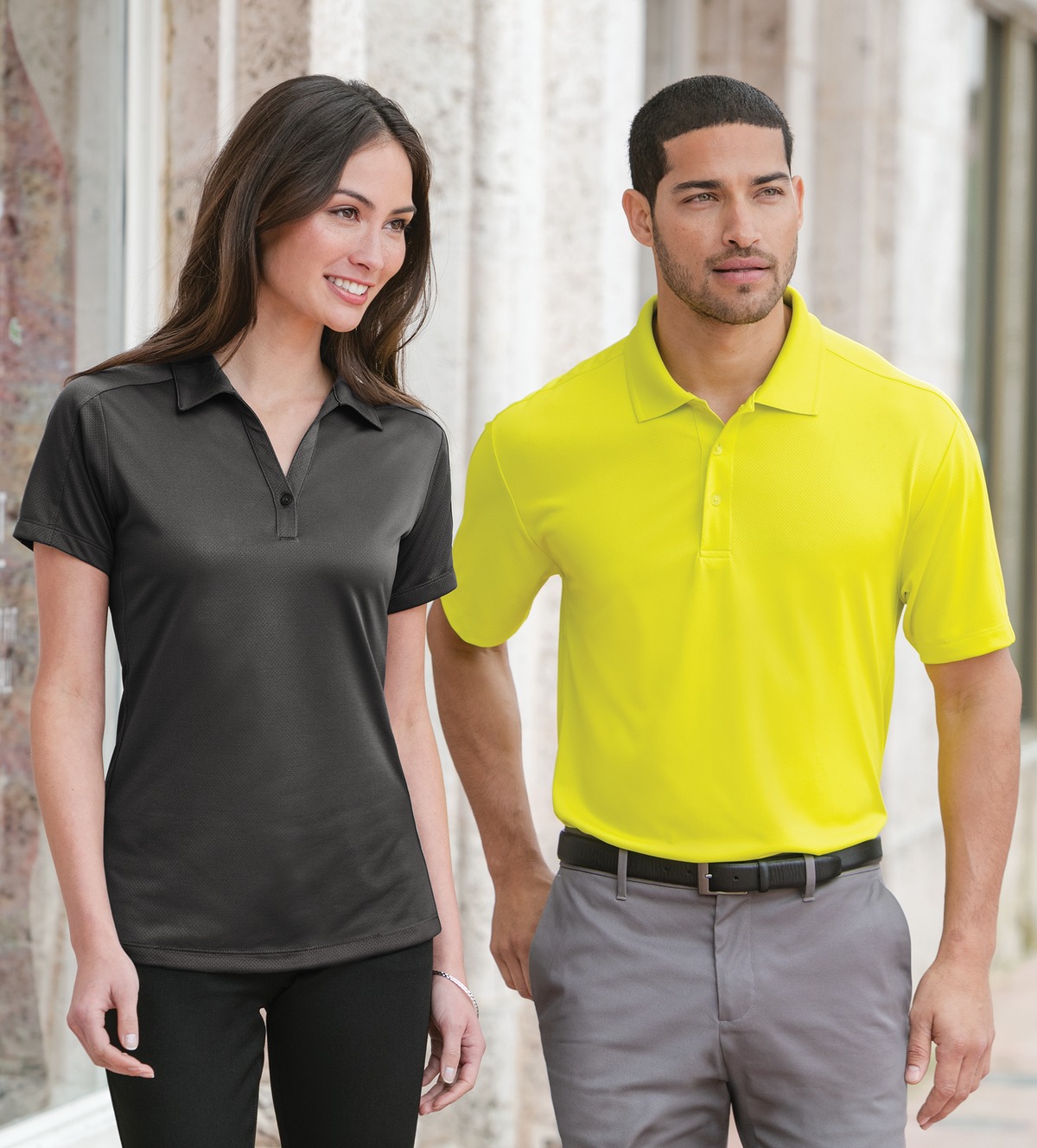 Diamond Jacquard Polo