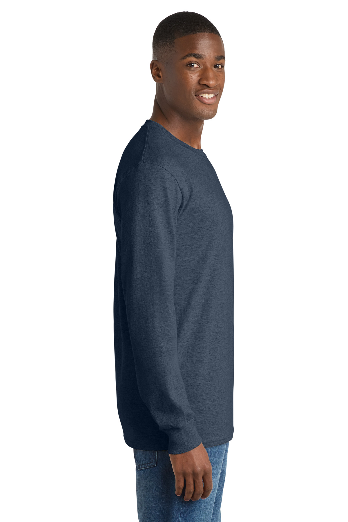 Port & Co Long Sleeve Core Cotton Tee. PC54LS 35