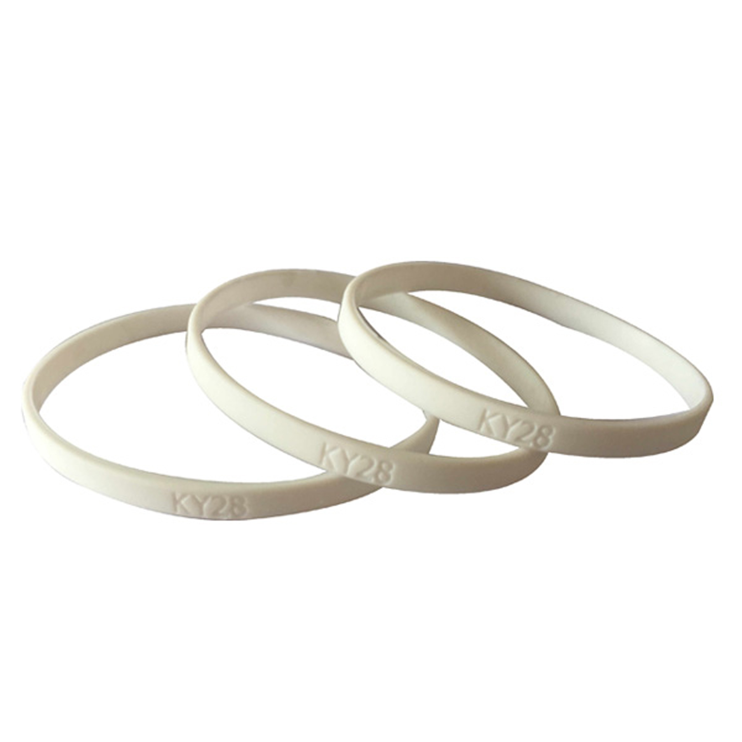 Debossed Silicone Wristband 17