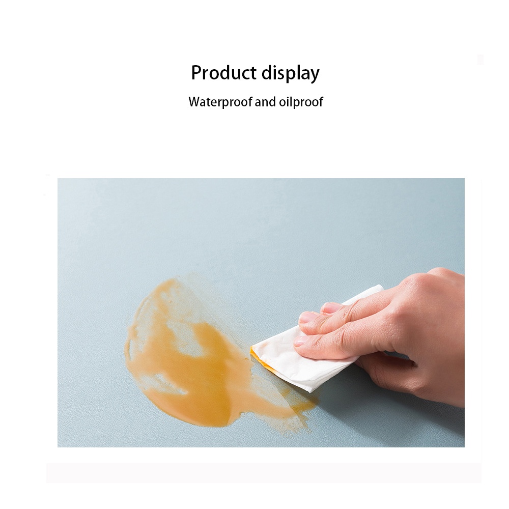 Multicolor double-sided leather mouse pad 1