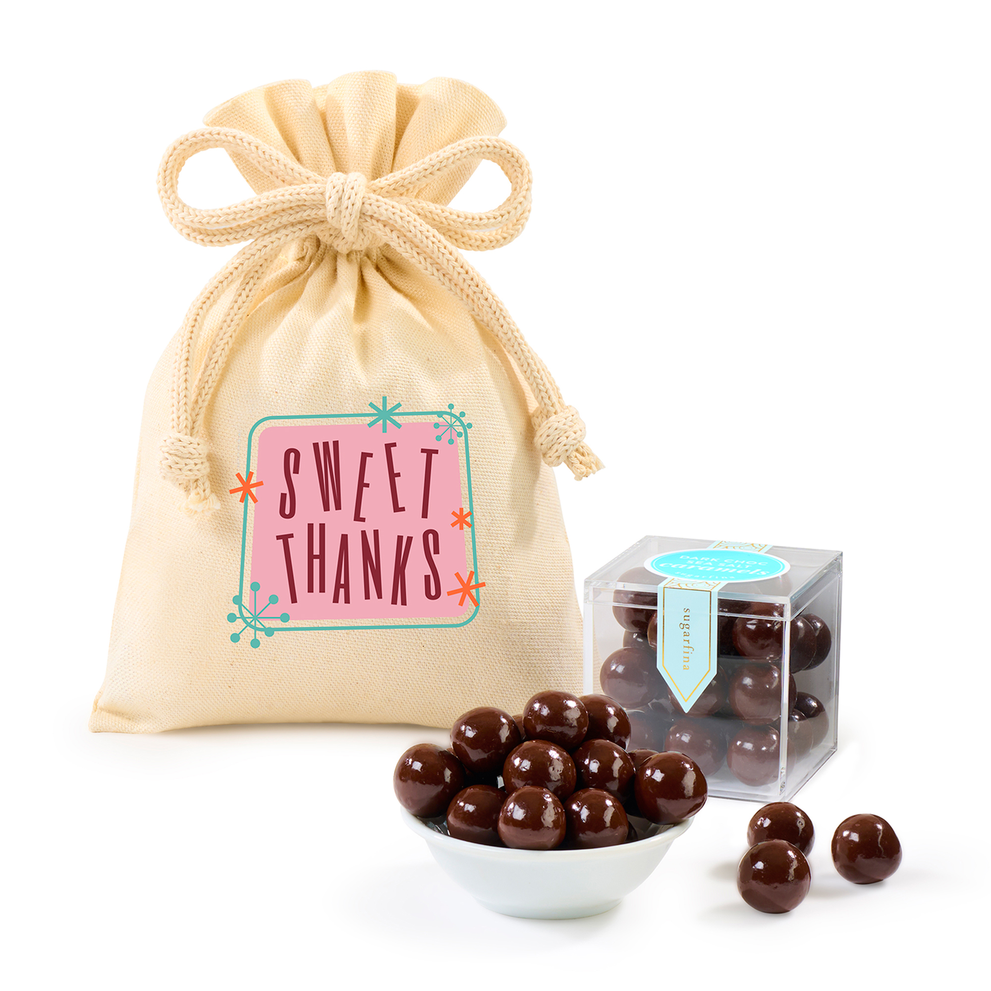 Sugarfina Sea Salt Caramels Candy Cube® Gift Bag 2