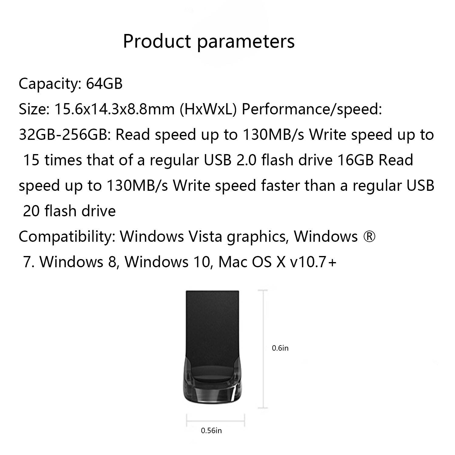 High speed Mini Car USB Flash Drive 4