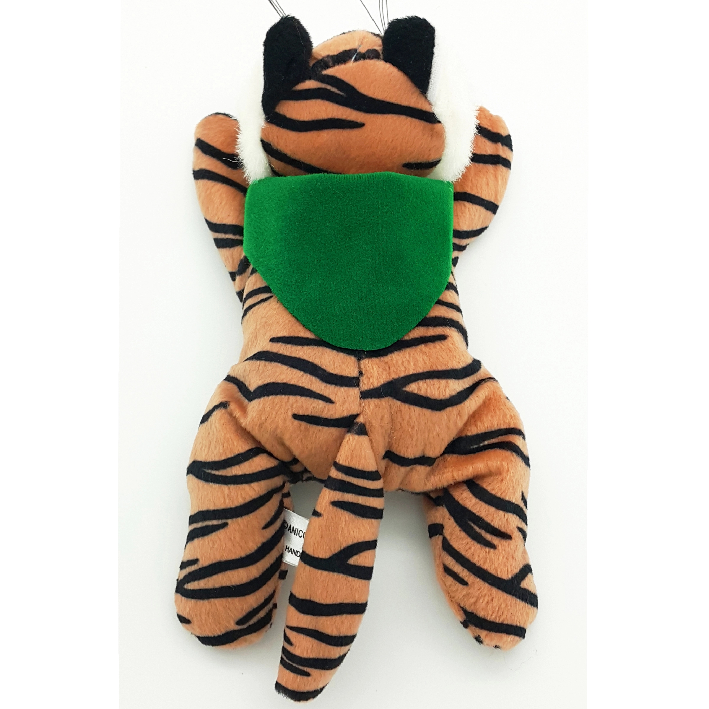8" Laying Down Beanie Tiger 14