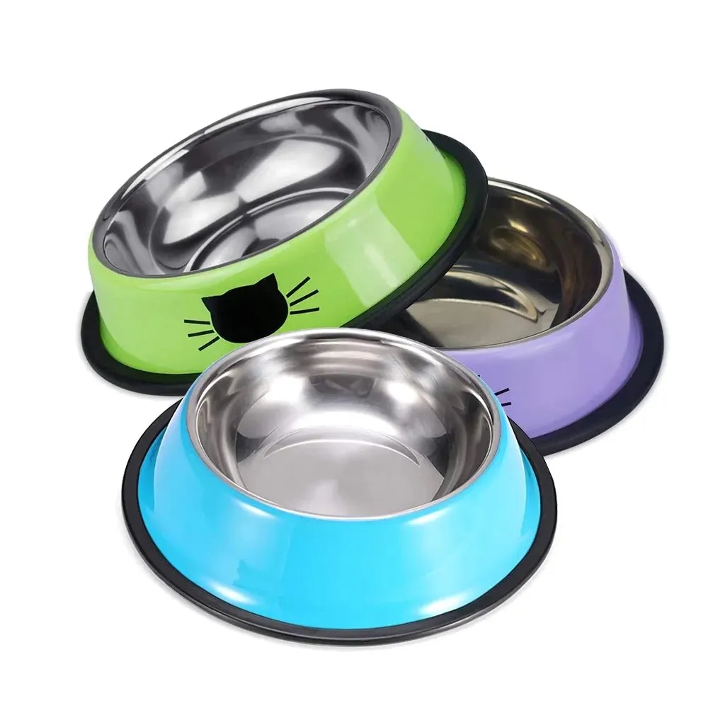 Stainless Steel Pet Dog Bowls 3