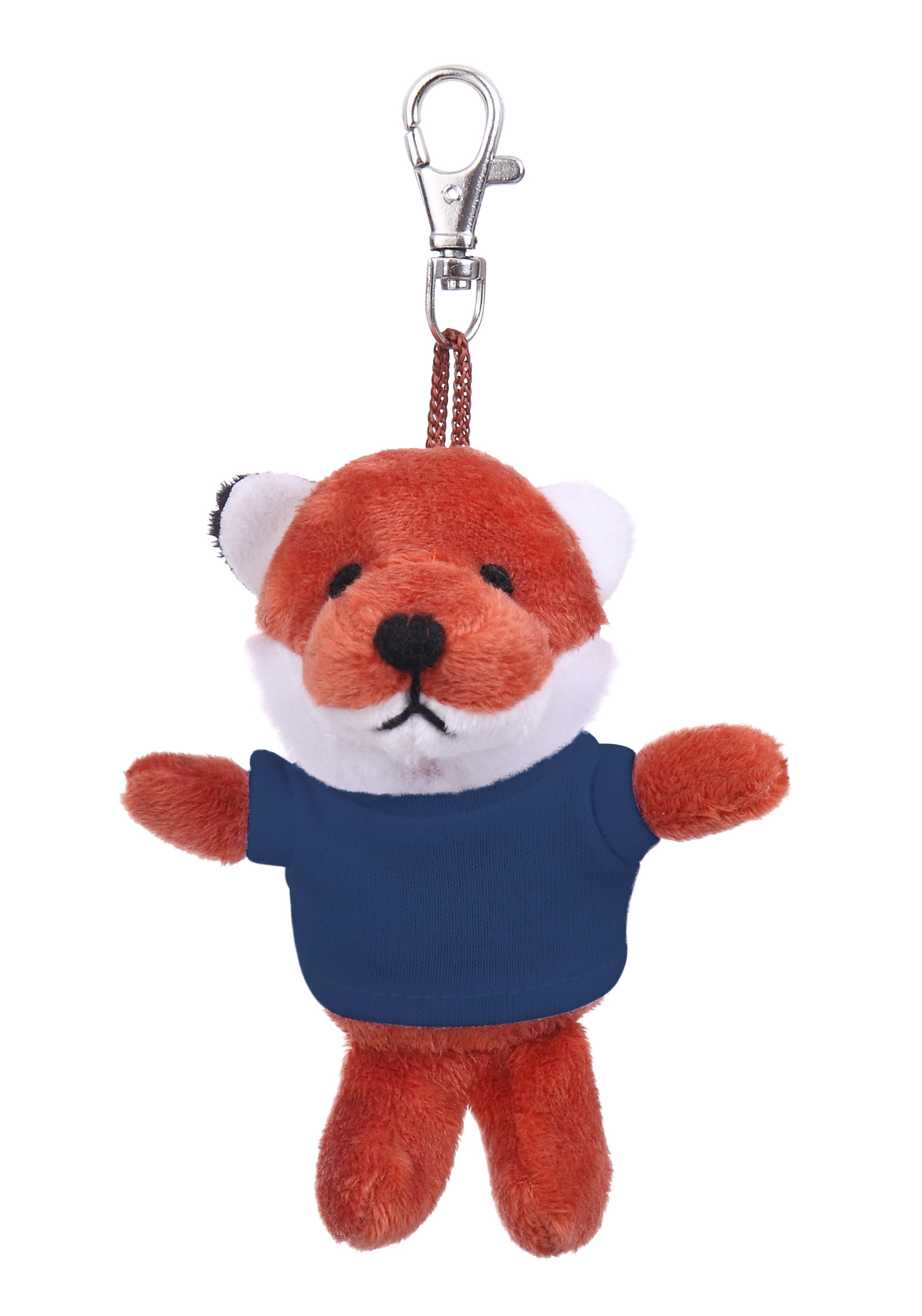 Soft Plush Fox Keychain with Tee 18