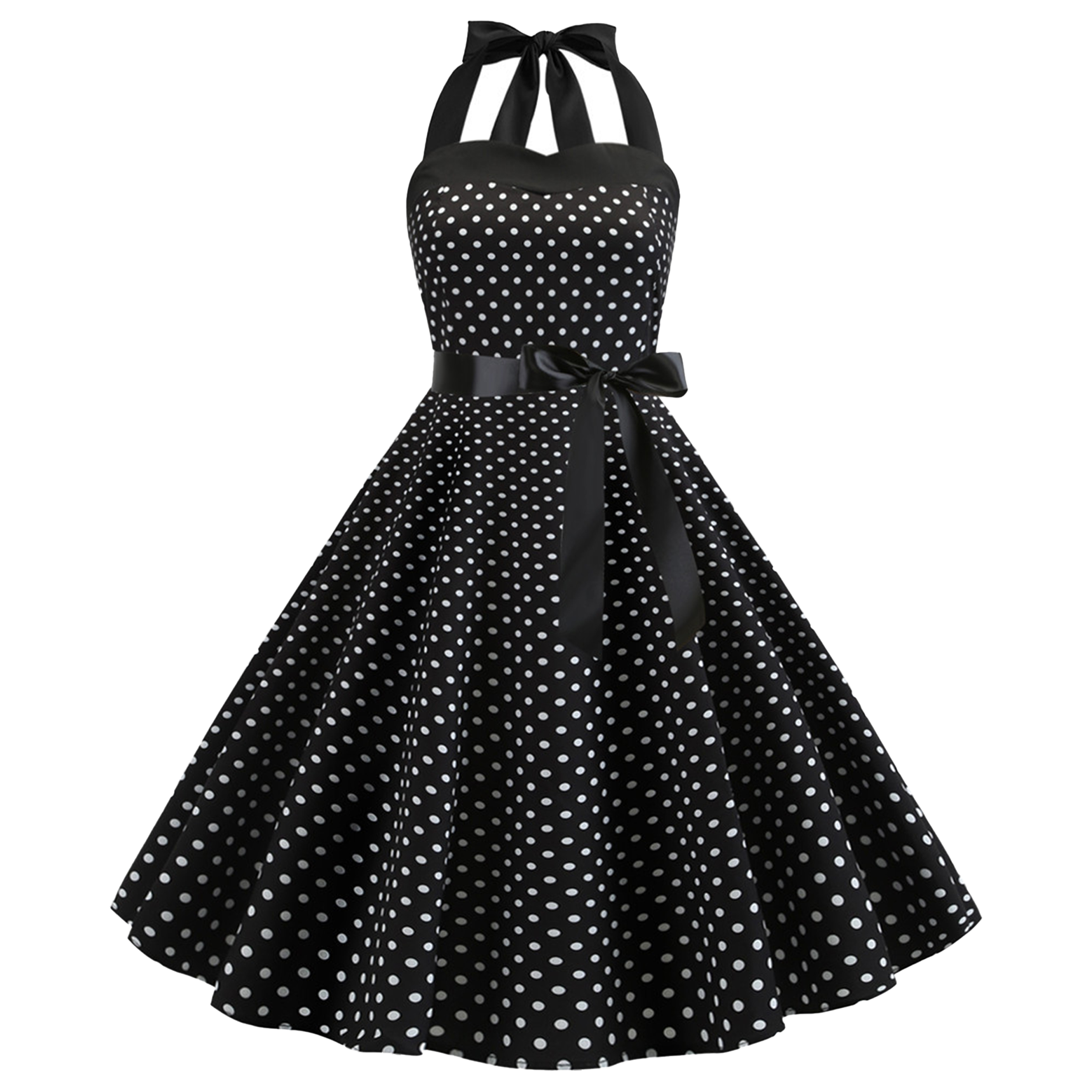 Polyester Vintage Large Skirt Dress 8