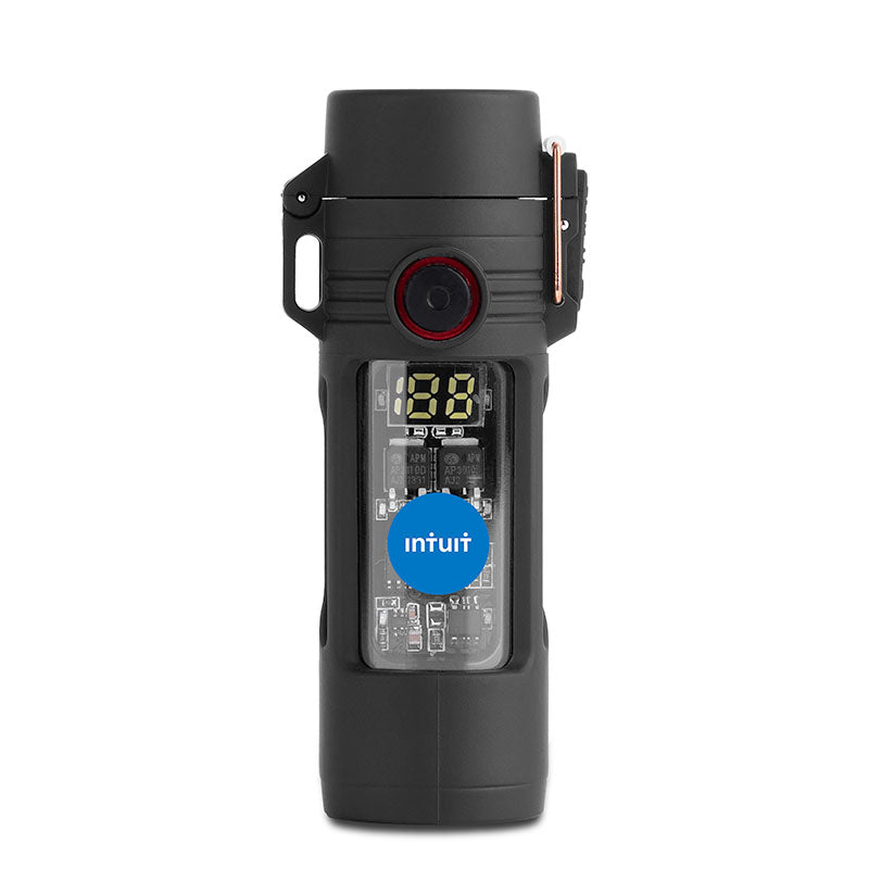 Luminix Oval Flashlight & Plasma Lighter 2