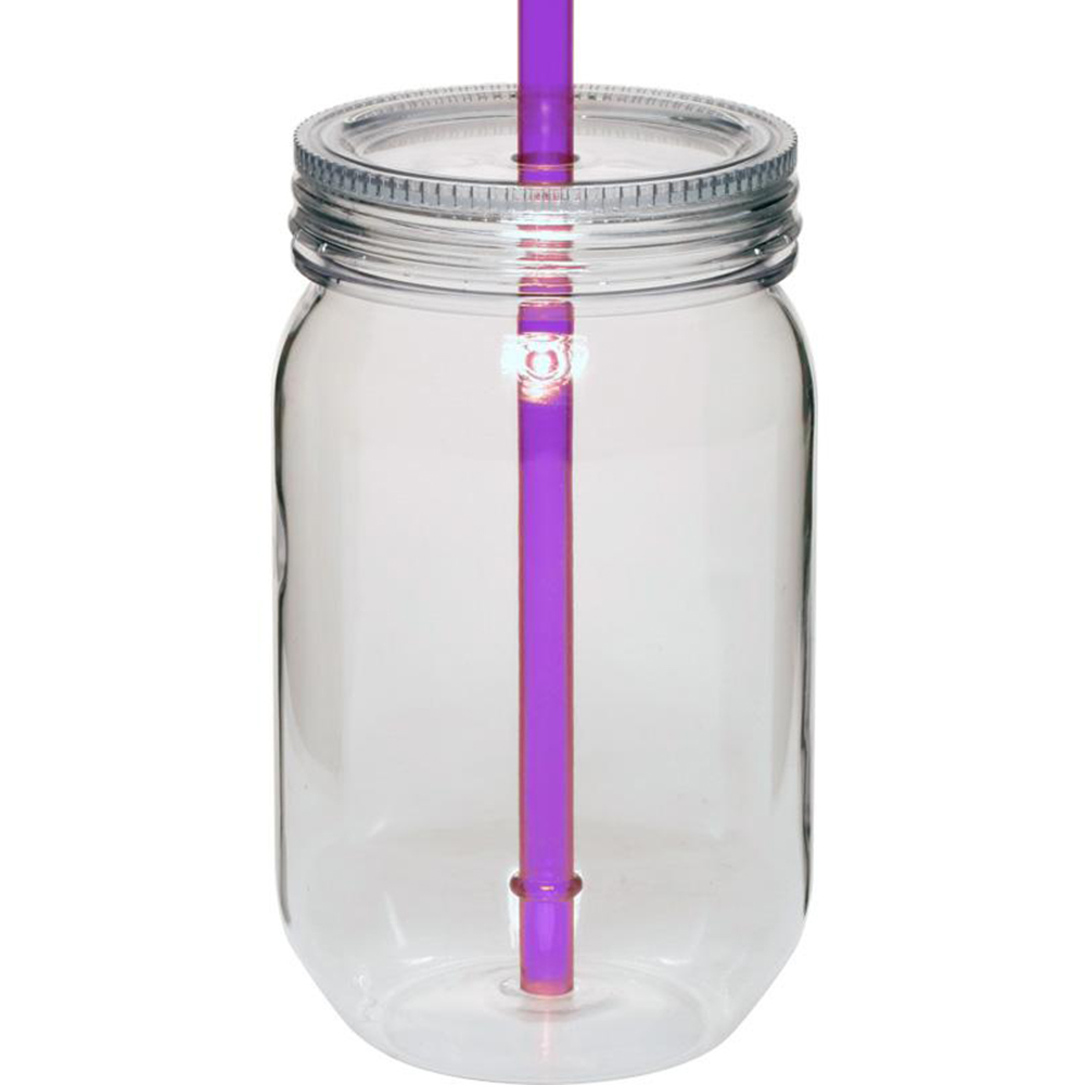 24 oz. Single Wall Mason Jars 9