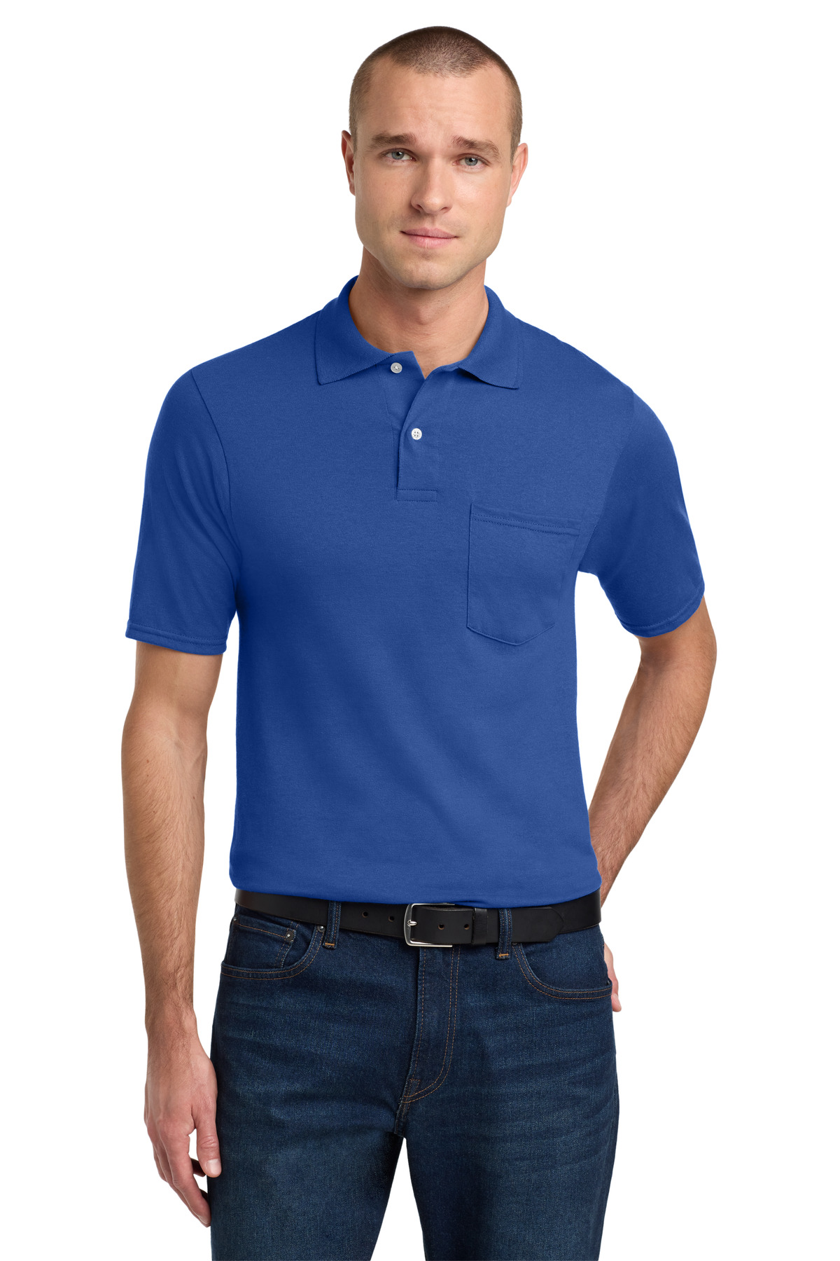 Jerzees Dri-Power Pocket Sport Shirt. 436MP 5