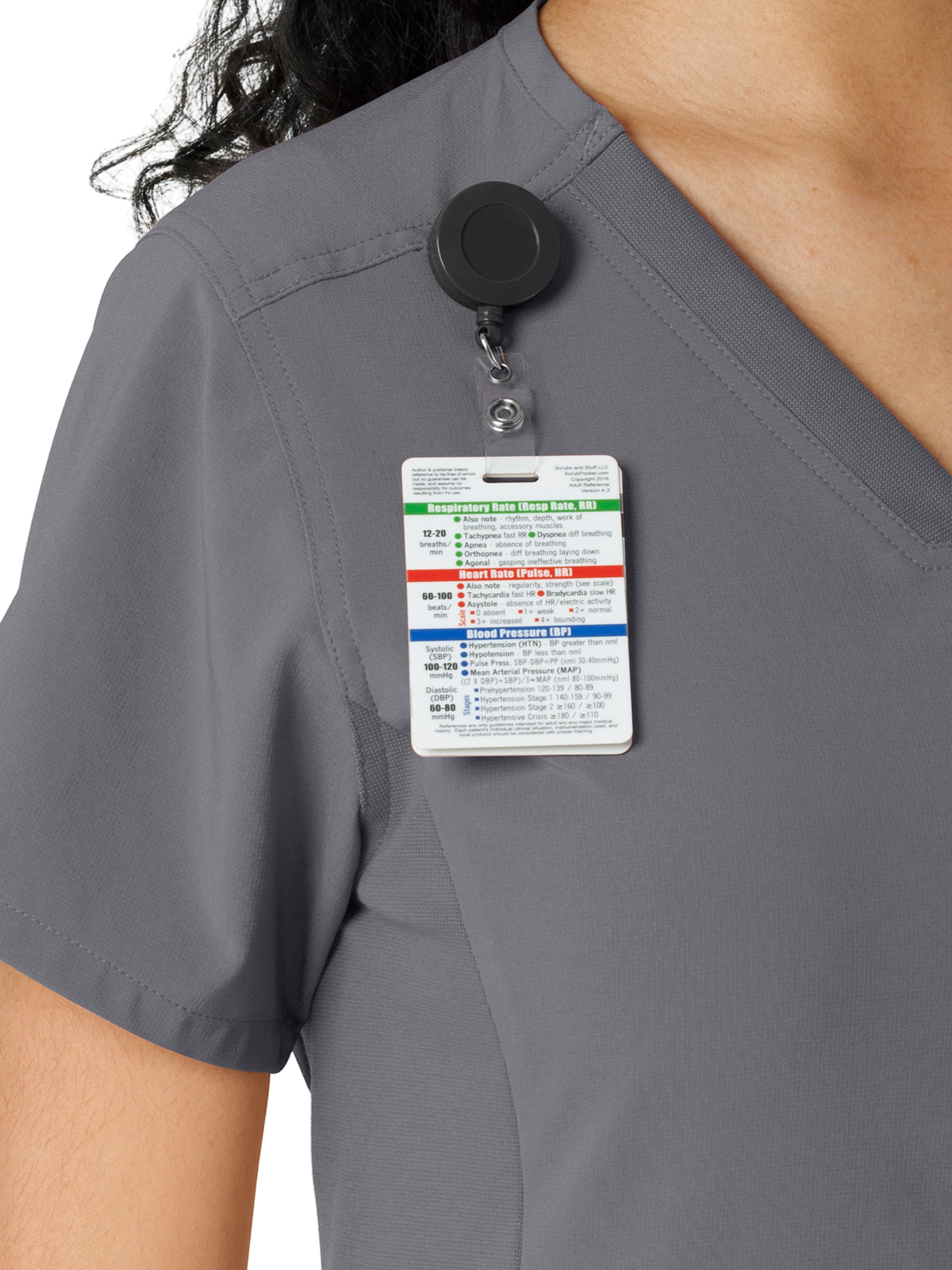 Carhartt Scrubs - Force Essentials - Women's Knit Panel Top 56