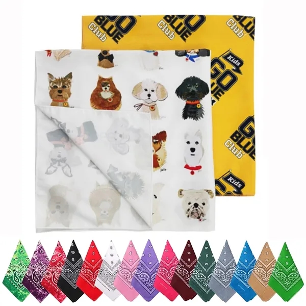 100% Polyester Bandana 3