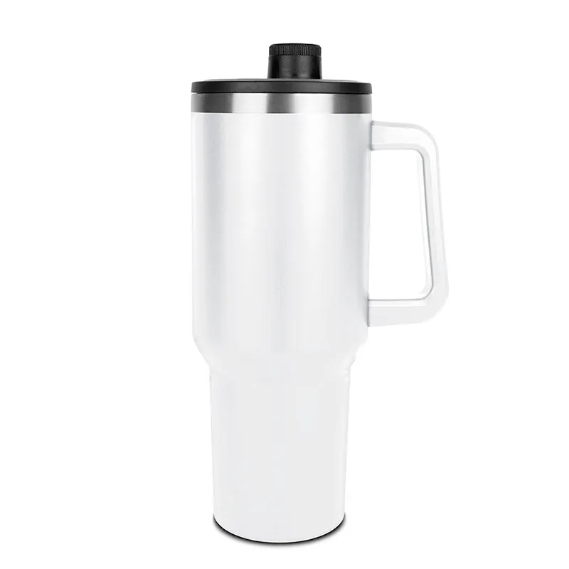 Malden Double Wall Vacuum Seal Mug with Flexible Straw 40 oz 3