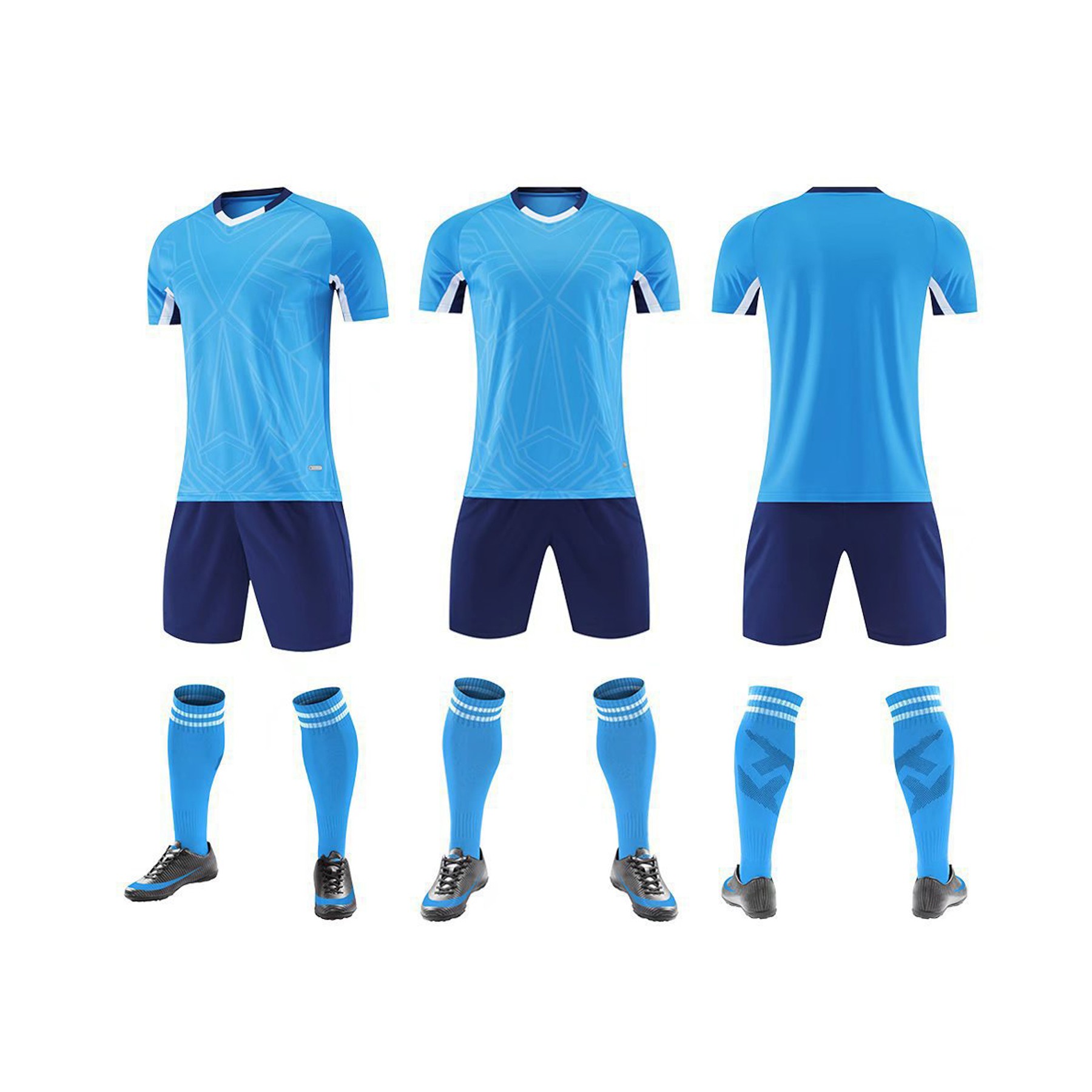 Soccer Goalkeeper Jersey Short Sleeve Uniform Kit 7