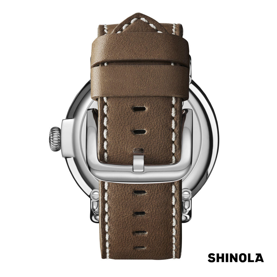 Shinola® Runwell Watch - Cream/Brown 20