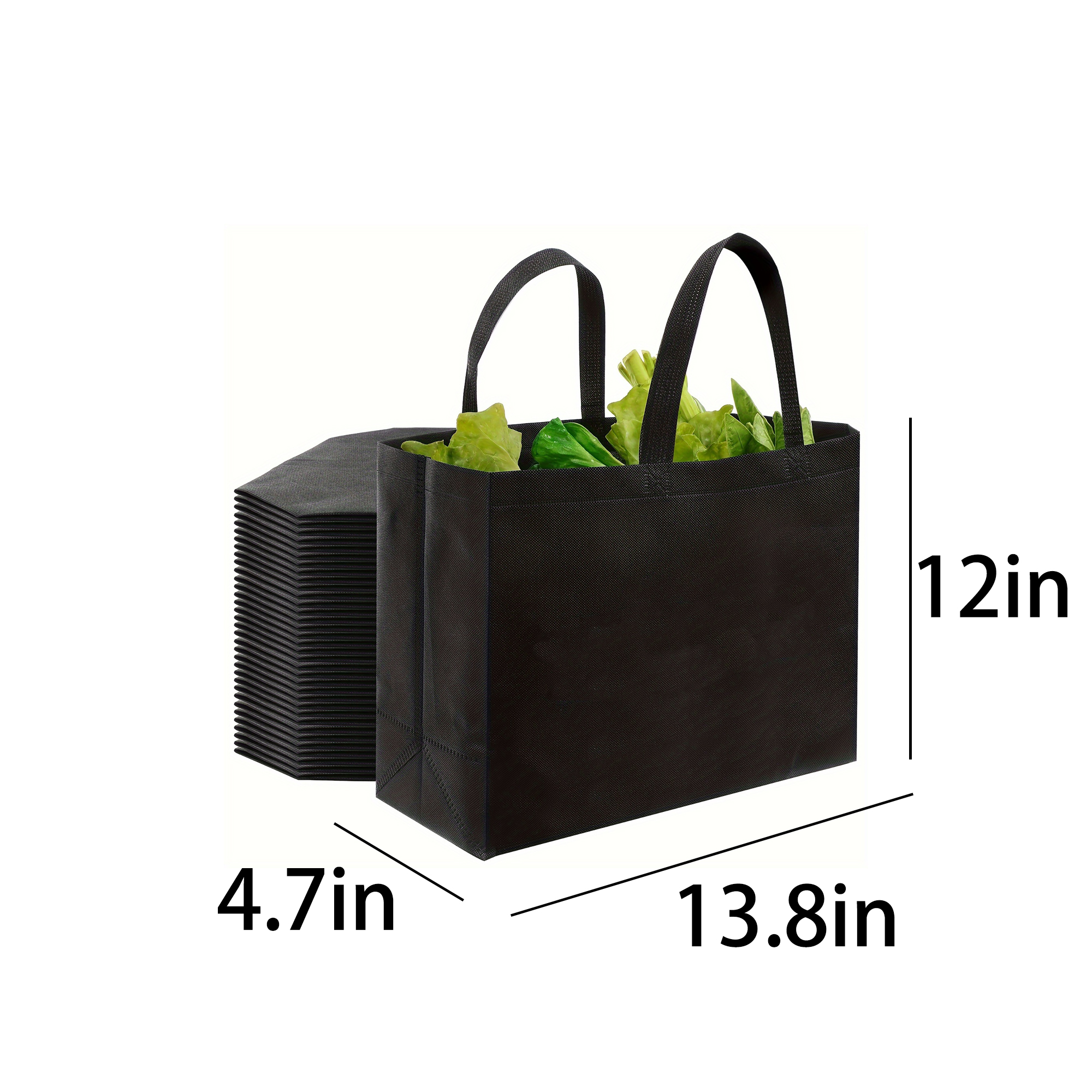 Custom Non-Woven Tote Bag with Reinforced Handles 2