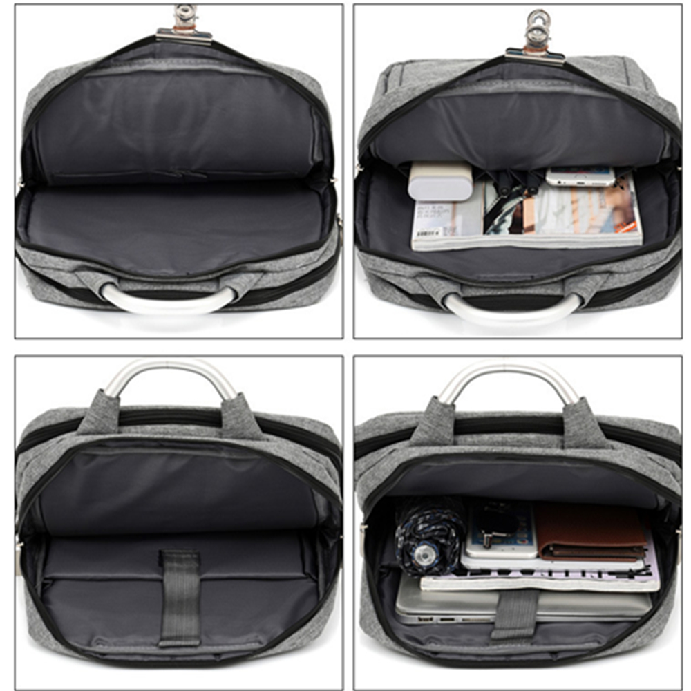 Multi Function Backpack With Sleek Handle And USB Charging Port 7