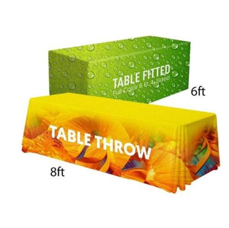 Premium 6'/8' Convertible Table Throw (Full-Color Full Bleed)
