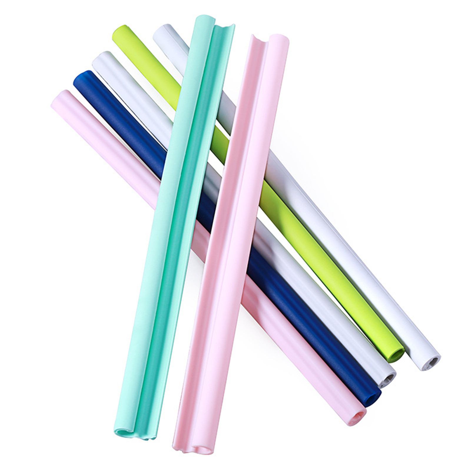 Detachable reusable silicone drink straw 7