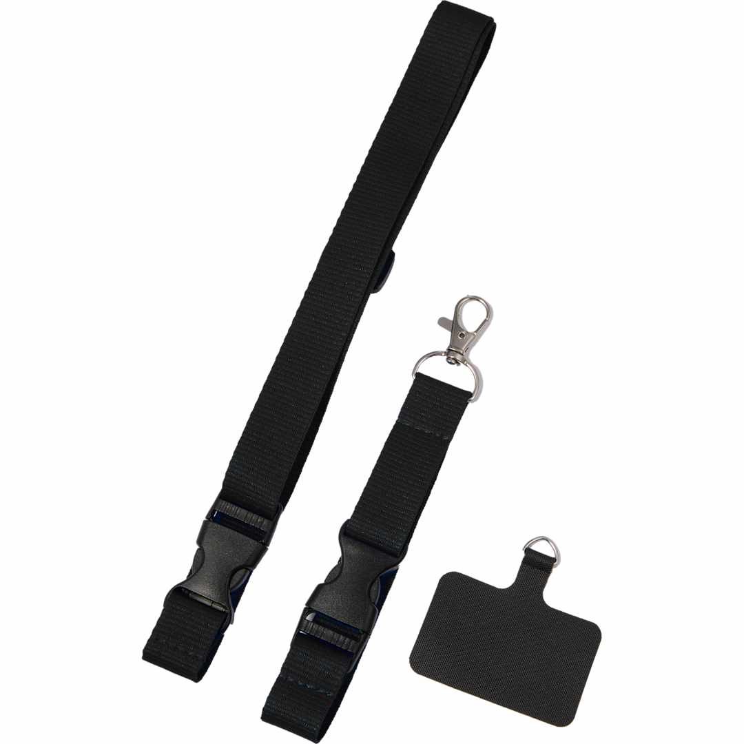 Adjustable Recycled Phone Lanyard 112