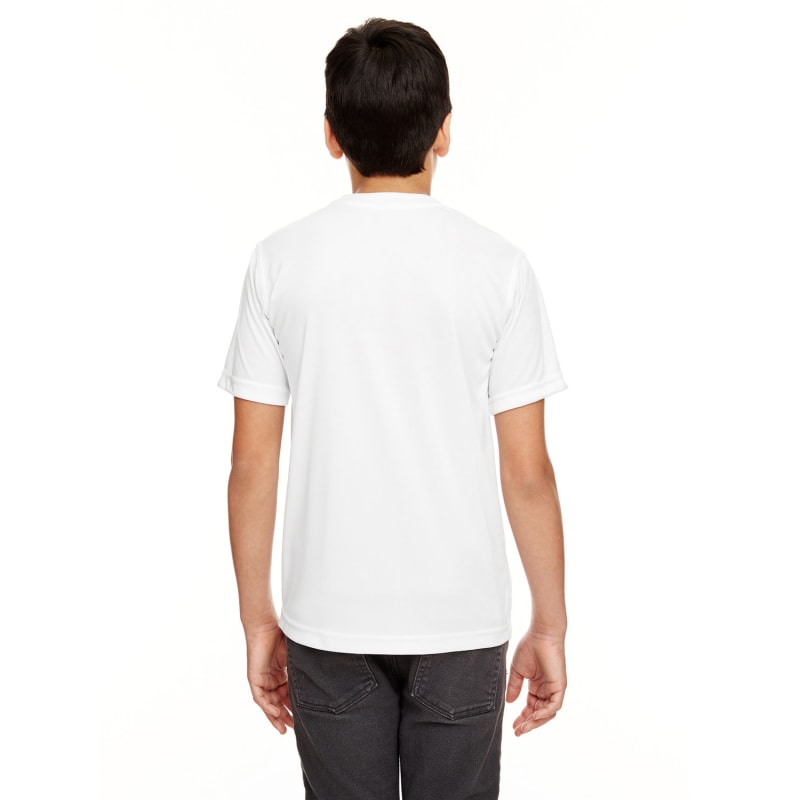 UltraClub Youth Cool & Dry Basic Performance T-Shirt 4