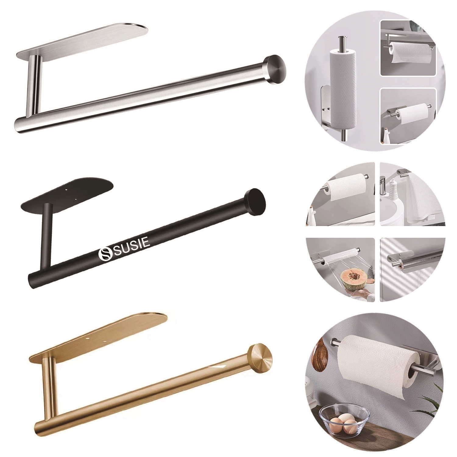 304 Stainless Steel Paper Towel Holders 2