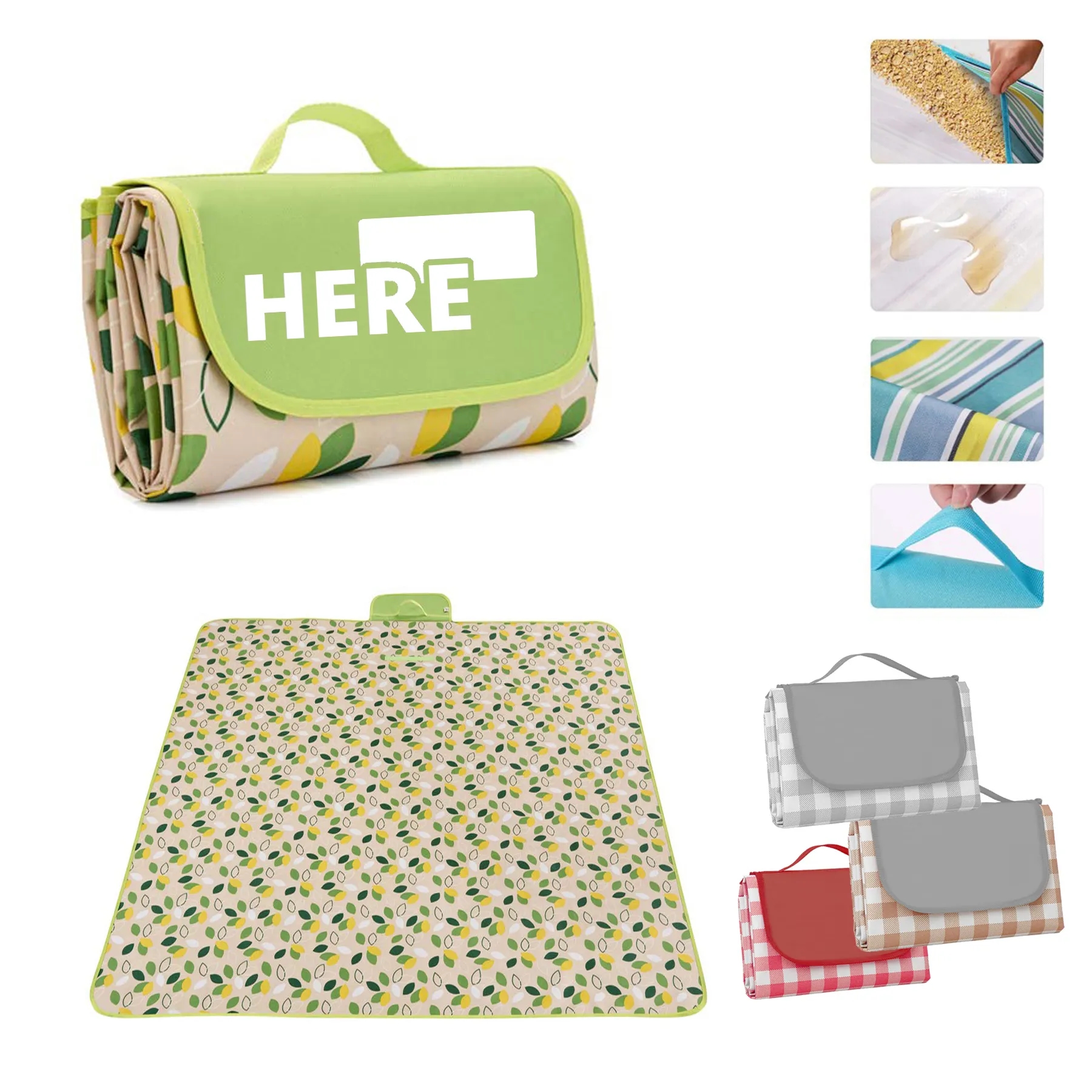 Outdoor Waterproof Foldable Picnic Mat (59 " x 79 ") 2