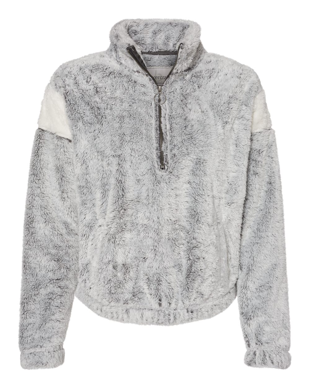 Women's Remy Fuzzy Fleece Quarter-Zip Pullover - FZ04 3