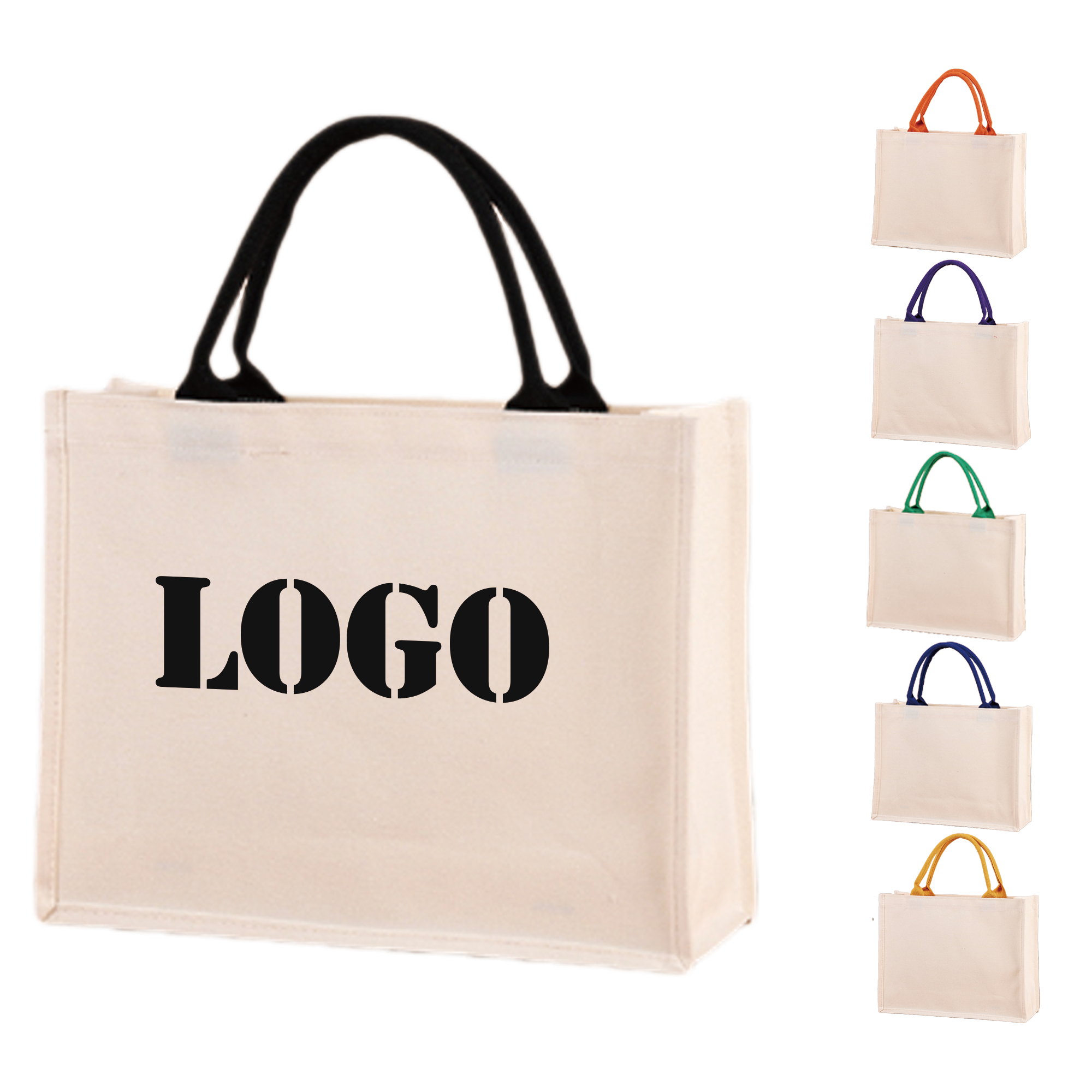 Canvas Tote Bag, custom tote bag with logo imprint 2