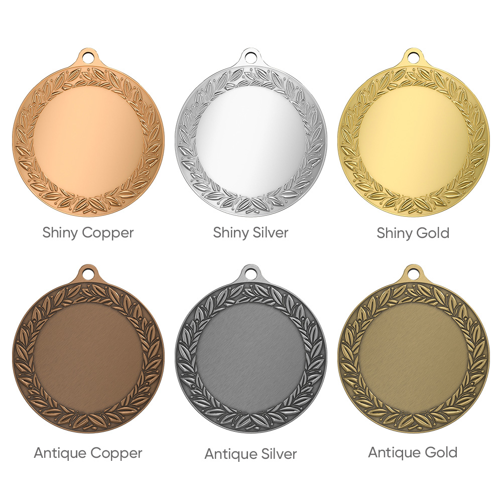 2" UV Printed Medals 2