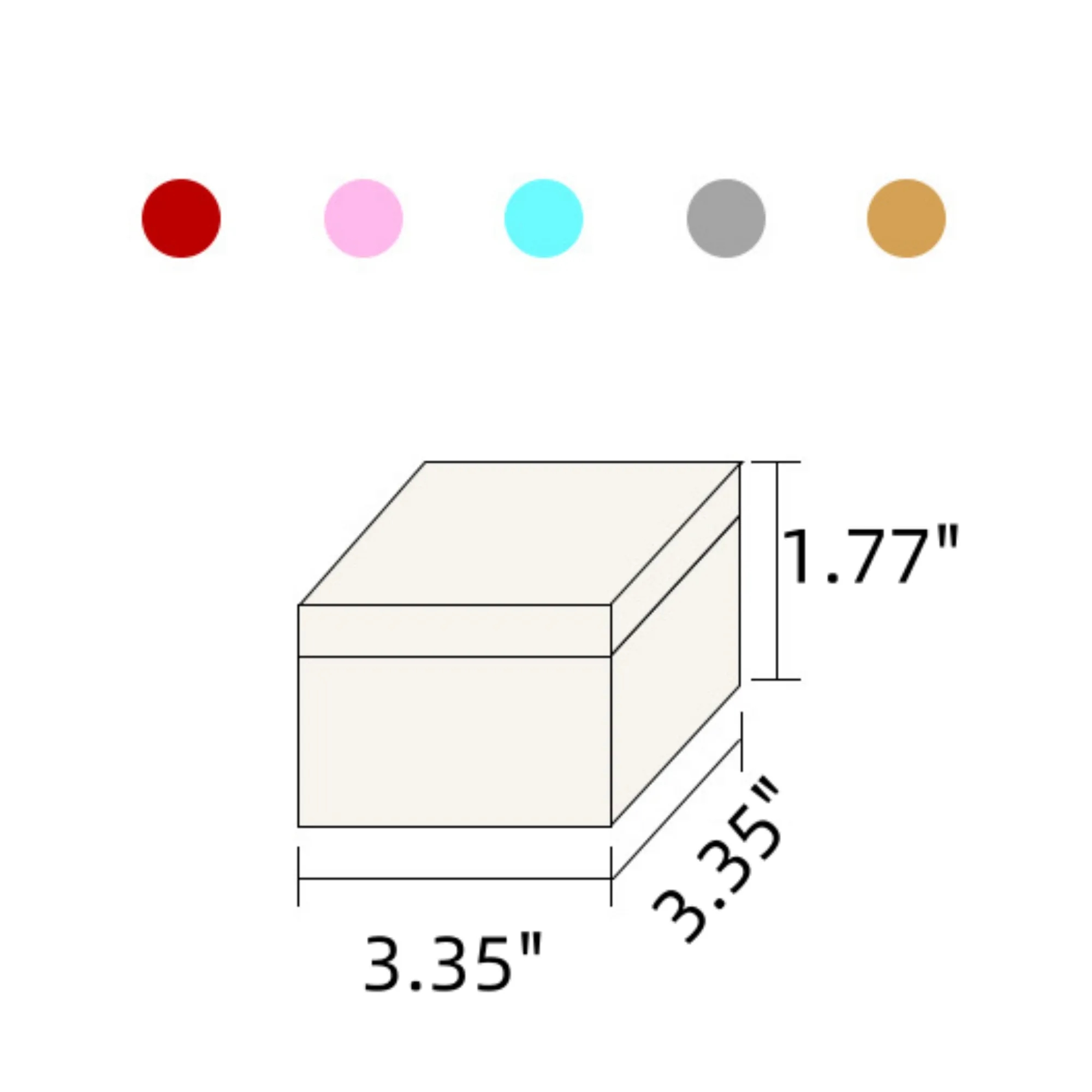 Square Tinplate Box 3