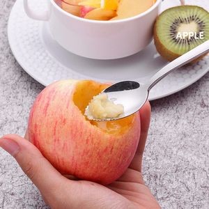 6.41 Inch Serrated Teeth Coffee Dessert Spoon 5