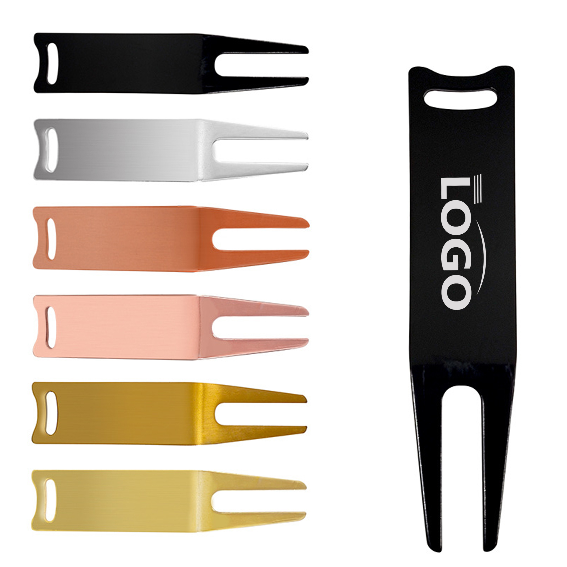 Compact Golf Divot Tool Made of Metal 1