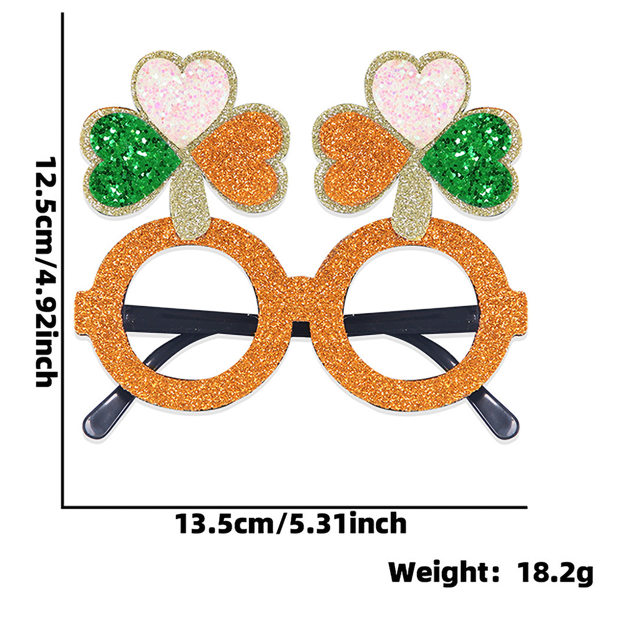 Irish-Themed Sparkling Glasses Construction St.Patrick's Day 14