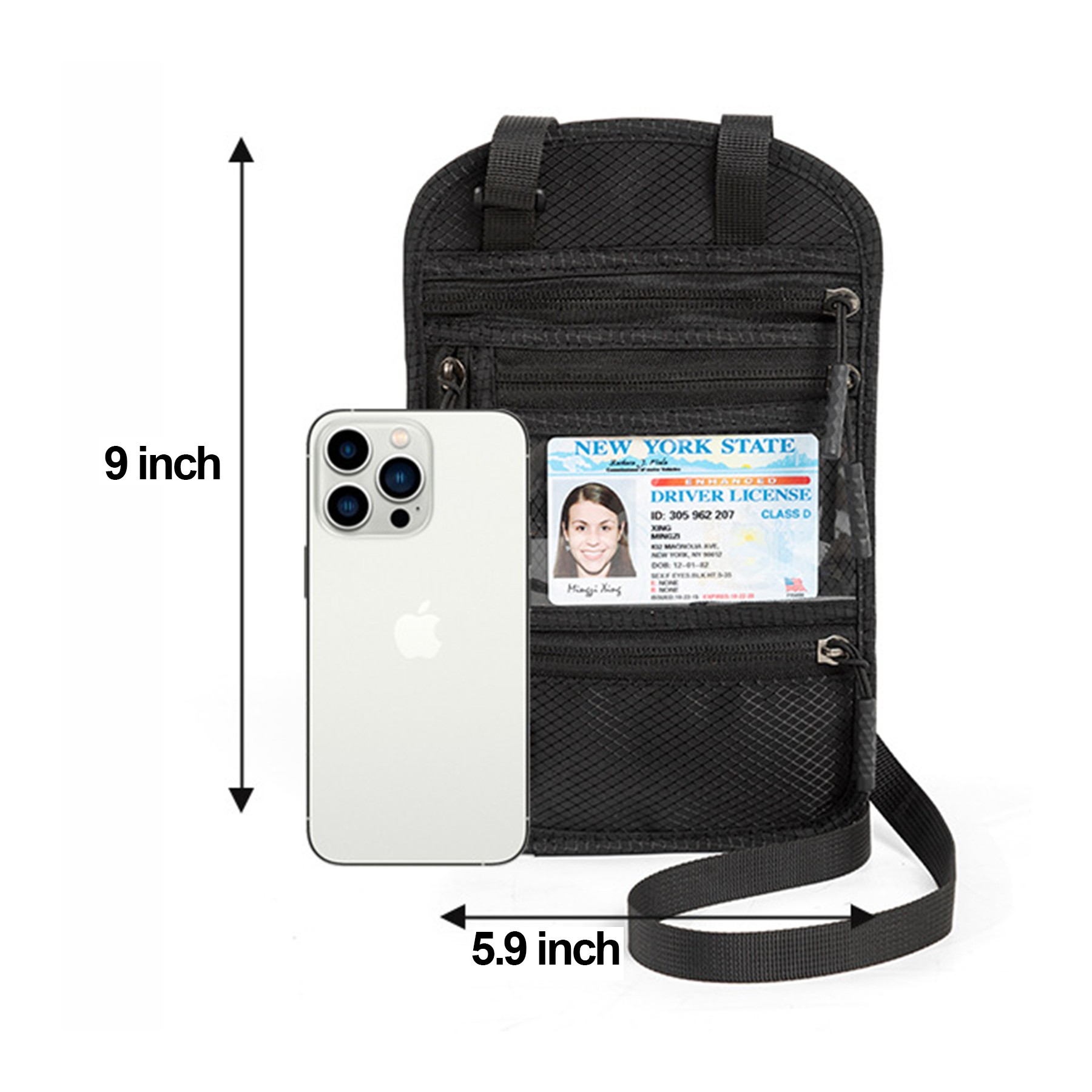 Multi-functional Neck Passport Holder 3