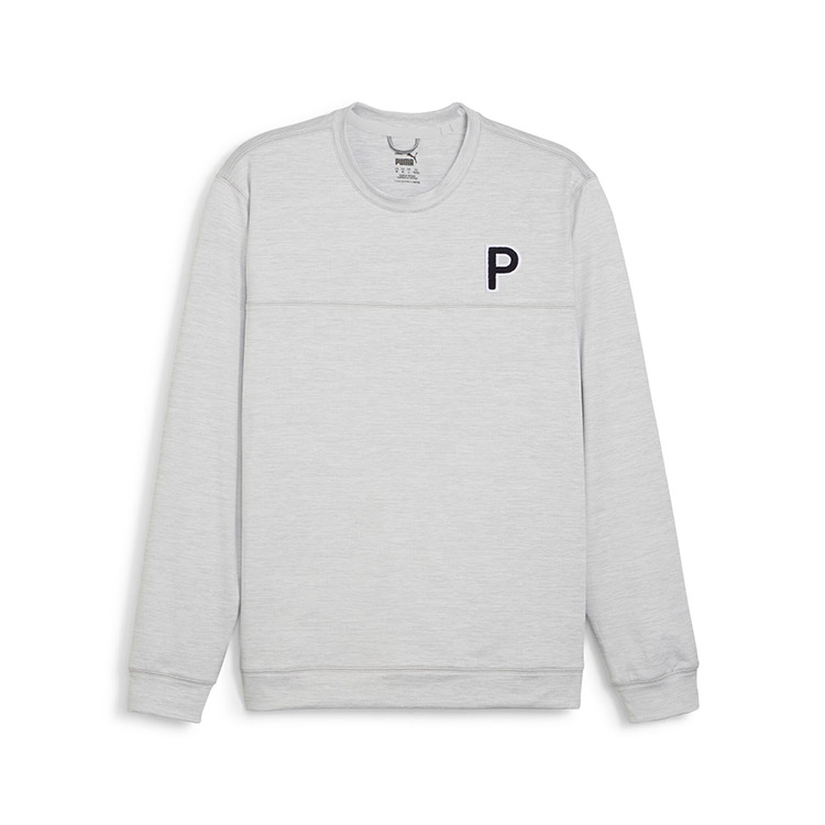 Puma Cloudspun Patch Crewneck, custom hoodie or sweatshirt with logo imprint 4