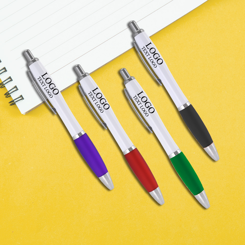 Custom Plastic Click Satin Pen