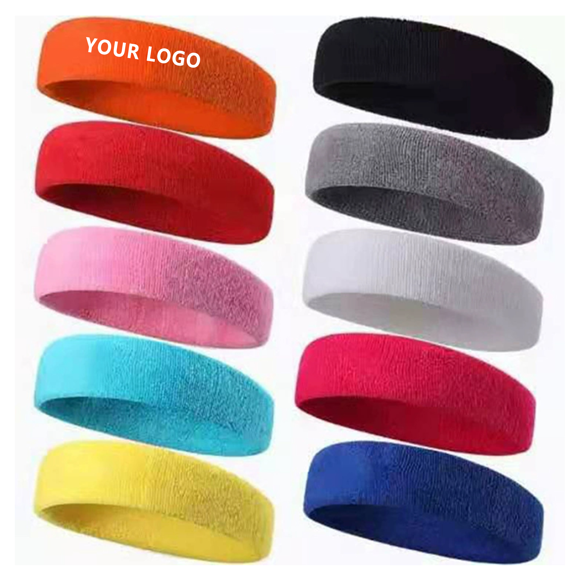 Breathable Sweat-absorbing Towel Headband 2