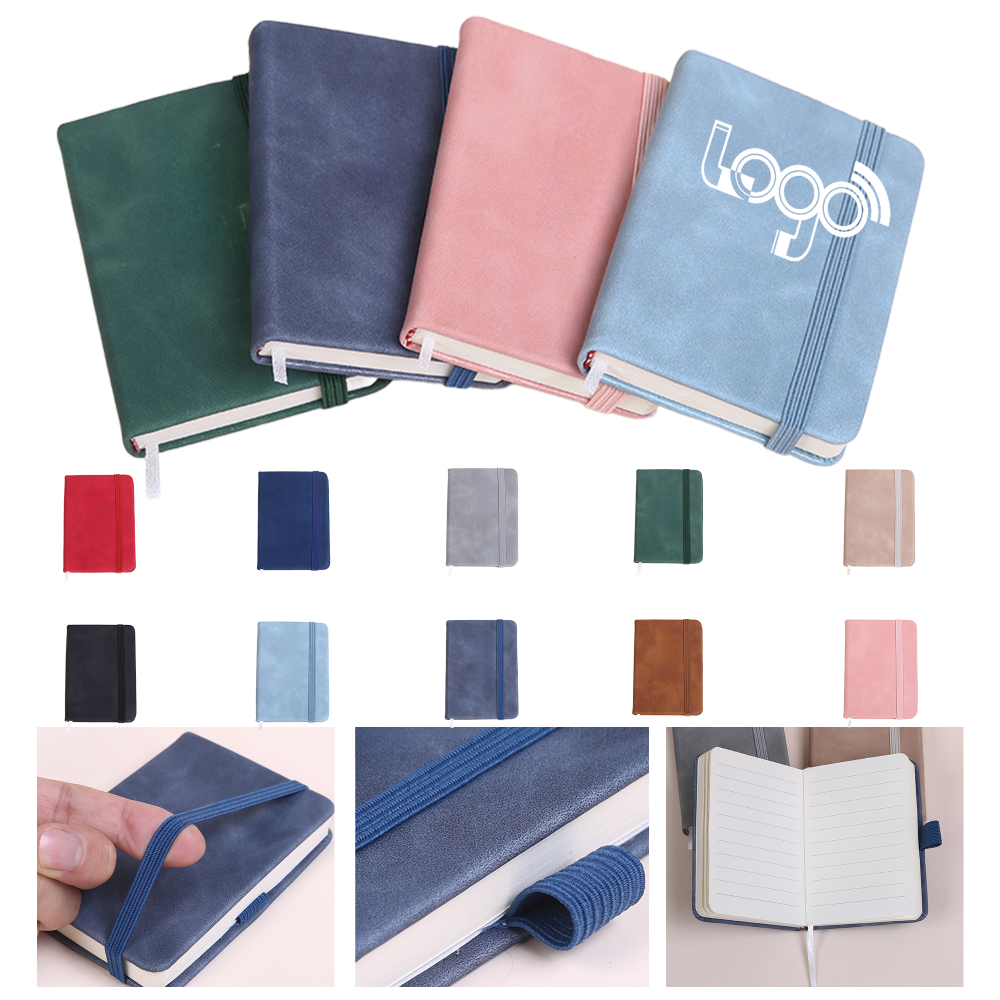 Durable Sheepskin Cover Notebook 1