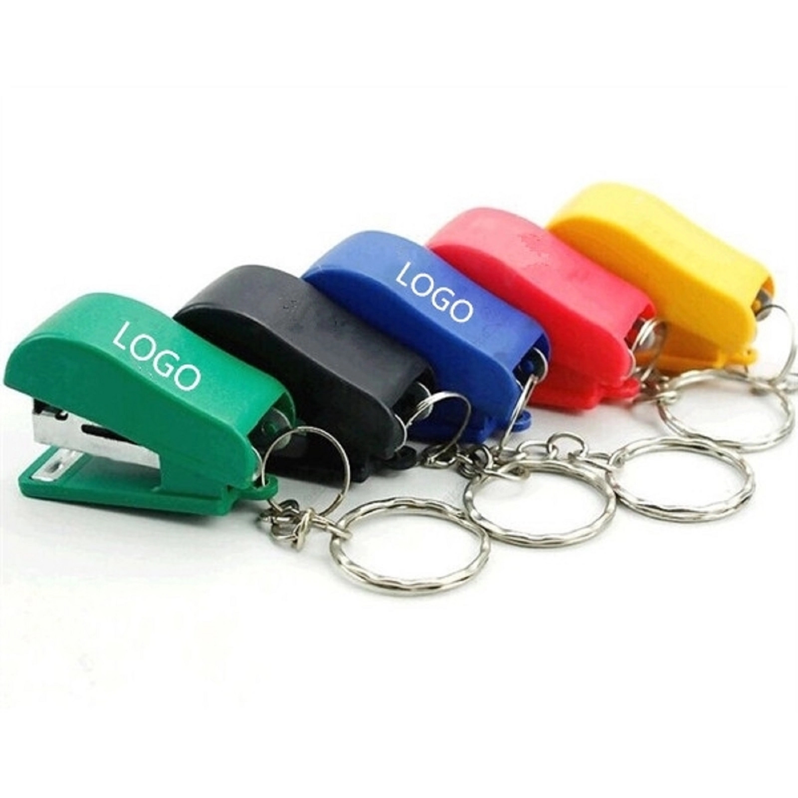 Mini Handheld Stapler with keychain