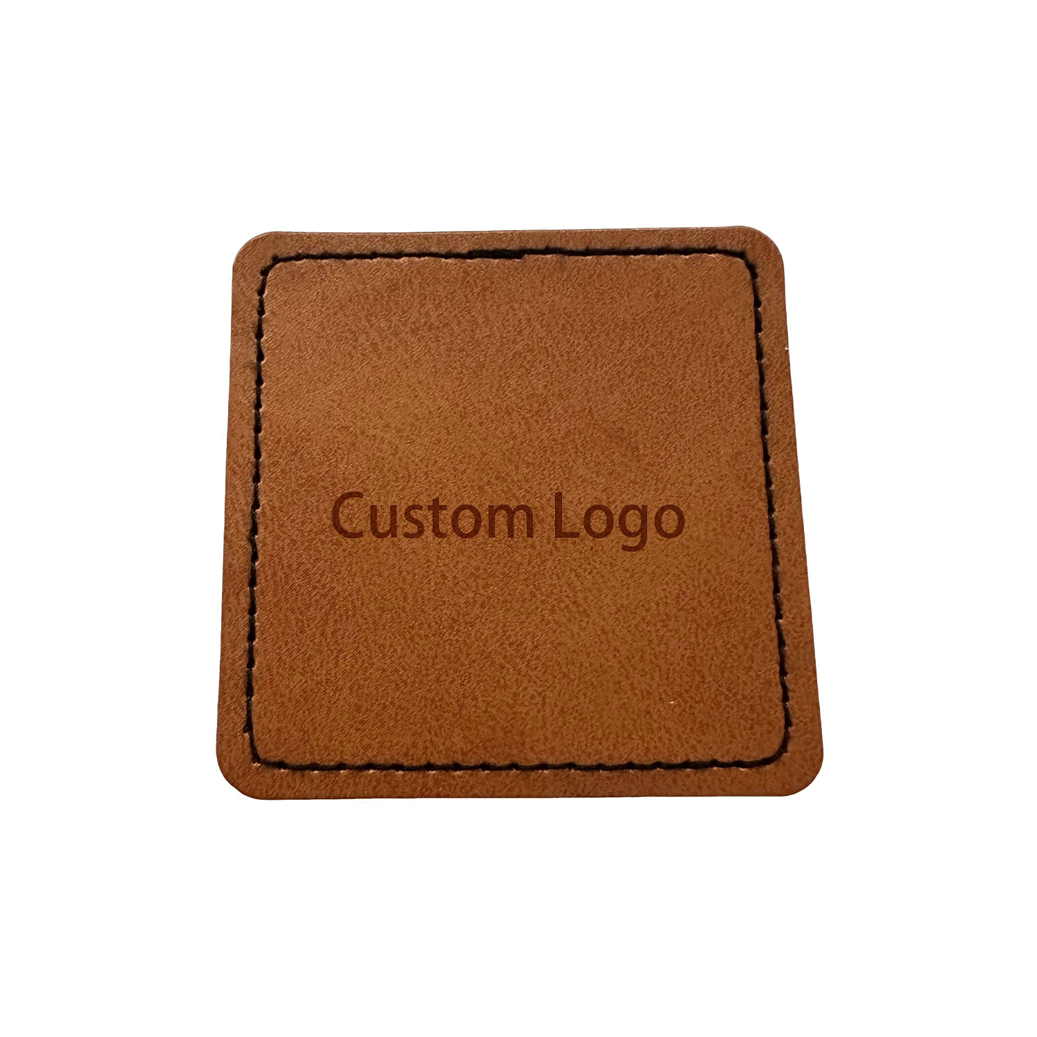 Square Shape Leatherette Patch 5